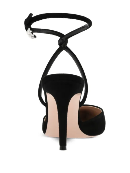 Bateliai Gianvito Rossi slingback juoda