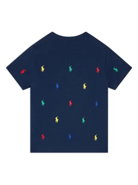 Koszulka polo dziecięca Polo Ralph Lauren niebieska