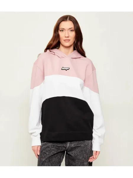 Hugo Blue Hanorac Dascore_B | Oversize fit albastru