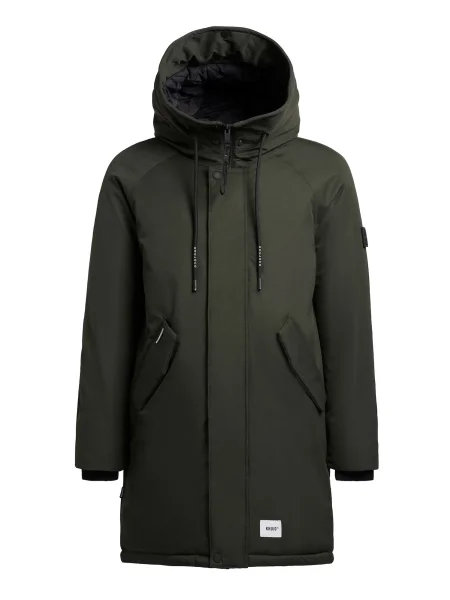Khujo Palton de primăvară-toamnă Hant închis verde
