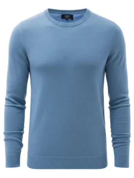 Ombre Pulover deschis albastru