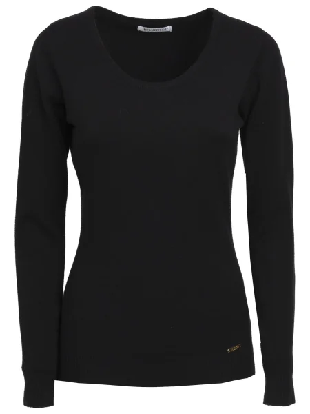 Influencer Pulover negru