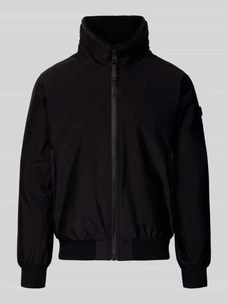 Bomberka ze stójką model ‘Ginster’ Khujo czarny