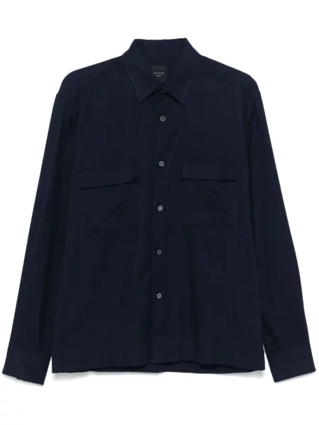 Фланелена риза Xacus синьо