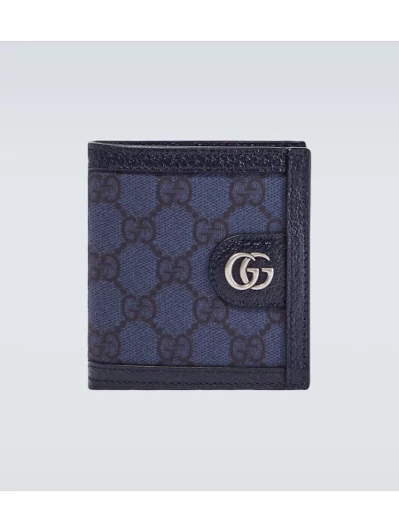 Portfel Gucci niebieski