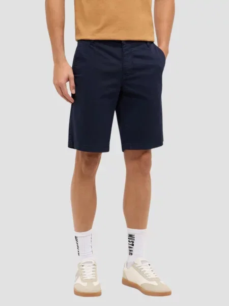 MUSTANG Nadrág Mustang Style Brad Chino Shorts Dark Sapphire sötétkék