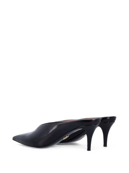 Papuci tip mules Stella Mccartney negru