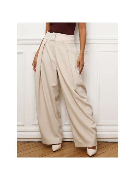 Pantaloni La Modeuse bej
