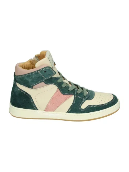Sneakersy Romagnoli skórzane zielone