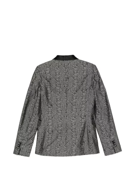Sacou Roberto Cavalli cu rever negru