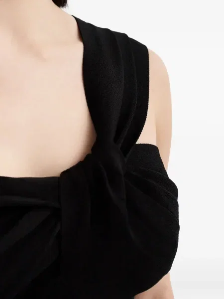 Top P.a.r.o.s.h. cu un umăr gol negru