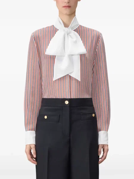 Gulerat cămașă Thom Browne roșu