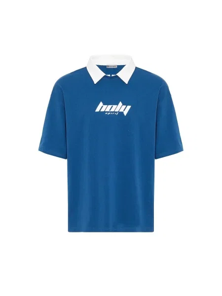Dandalo Tricou Aymen indigo alb