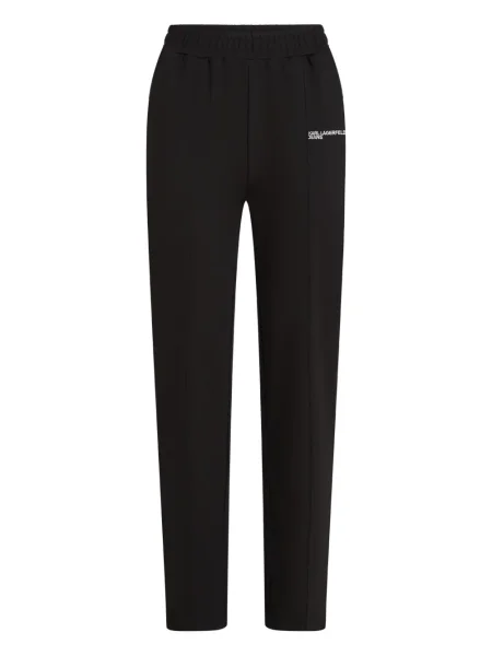 Pantaloni de trening Karl Lagerfeld Jeans negru