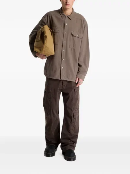 Cămașă Rick Owens Drkshdw maro