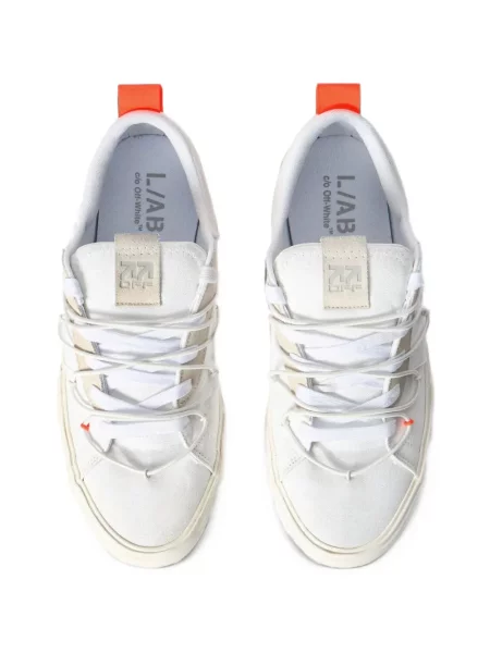 Sneakerși L/ab C/o Off-white alb