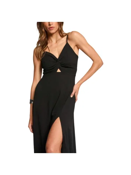 Öltöny maxi ruha Morgan De Toi fekete