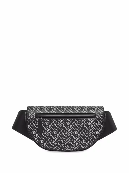 Curea Burberry cu imagine negru