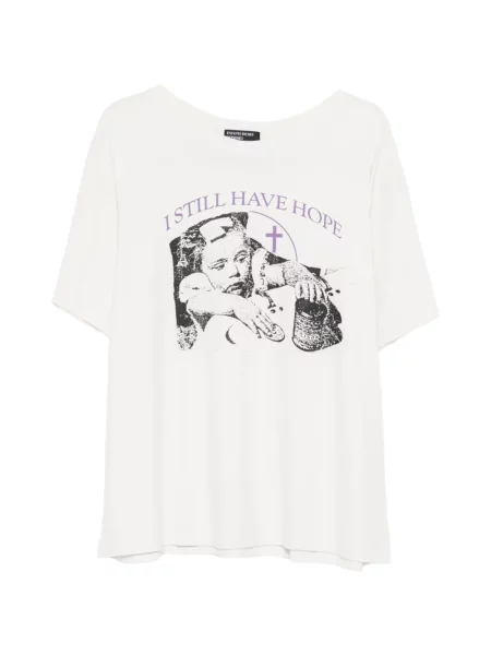 Grafic tricou Enfants Riches Déprimés cu imagine alb