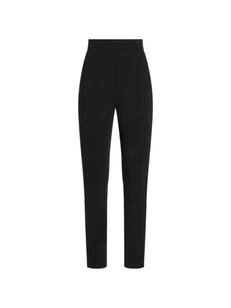 Leggings Dolce & Gabbana din jerseu negru