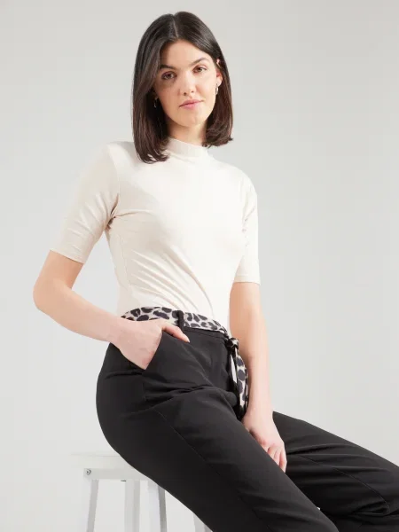 ABOUT YOU Tricou Lenni bej deschis negru