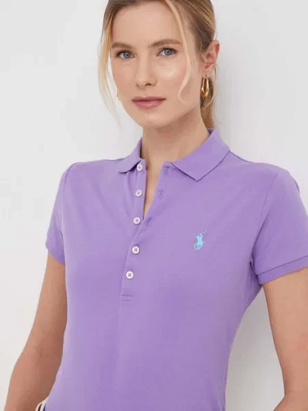 Polo Ralph Lauren polo fioletowy