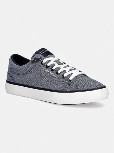 Sneakerși Tommy Hilfiger albastru
