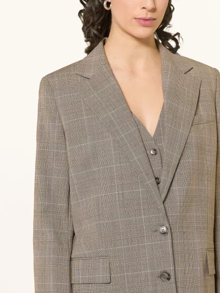 Maje Marynarka grau beżowa