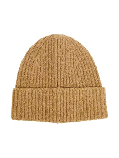 Czapka Acne Studios wełniana beżowa