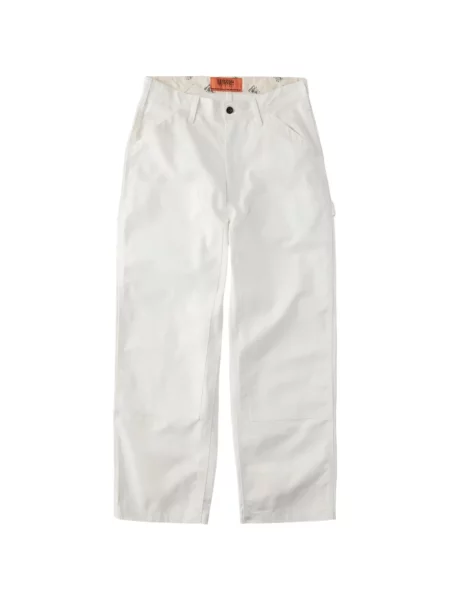 Pantaloni Universal Overall alb
