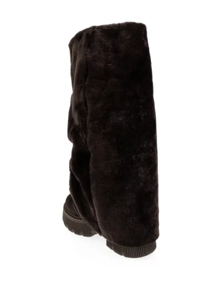 Botine Bogner cu blană maro