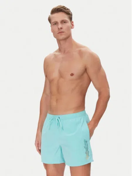 Quiksilver Plavecké šortky Spl Fineline Volley 15 tyrkysová