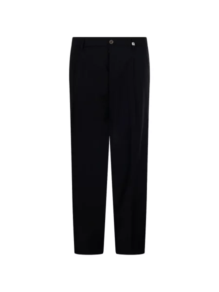 Pantaloni Myths plisate negru