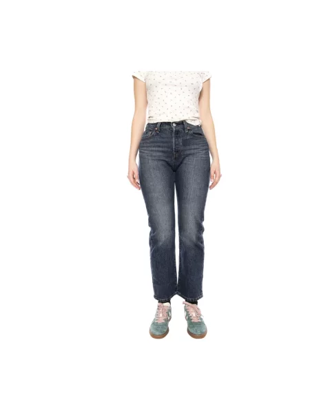 Levi's® Jeansy Curve Straight Fit niebieski