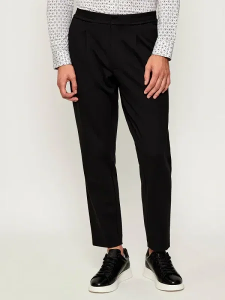Calvin Klein Pantaloni | Tapered fit negru