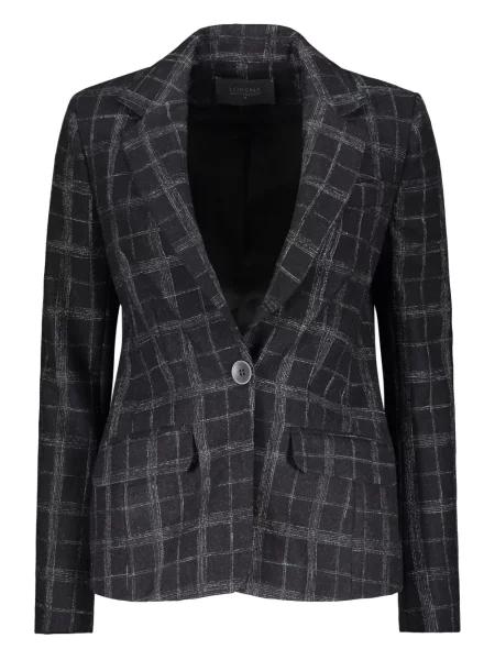 Sacou Lorena Antoniazzi de lână albastru