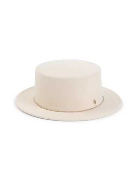 Czapka Maison Michel beżowa