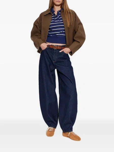 Top A.p.c. cu dungi albastru