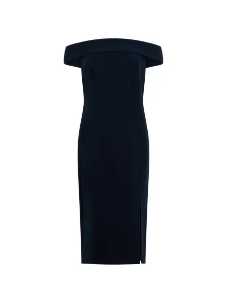 Rochie midi Lauren Ralph Lauren de costum albastru