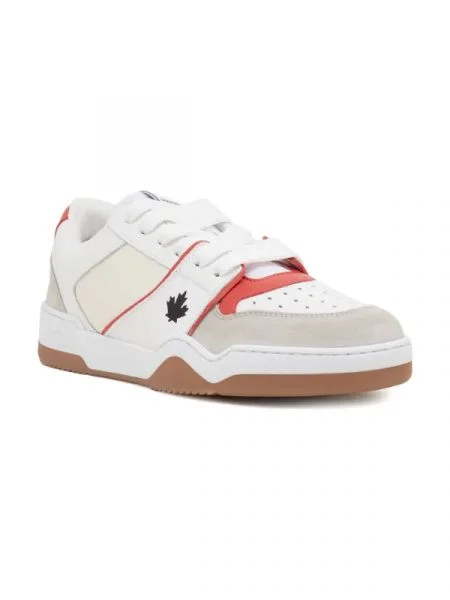 De piele sneakers bej