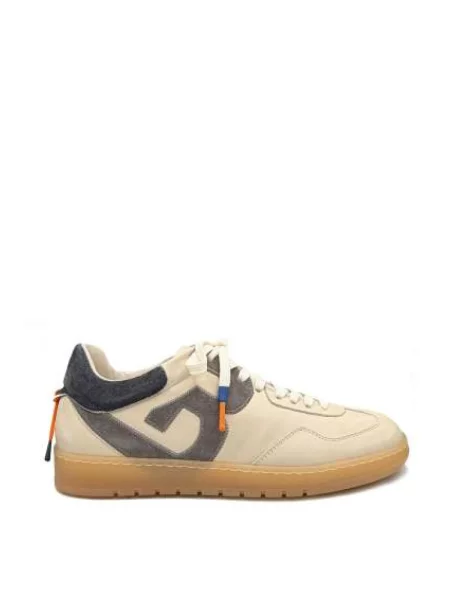 Sneakersy Barracuda skórzane białe
