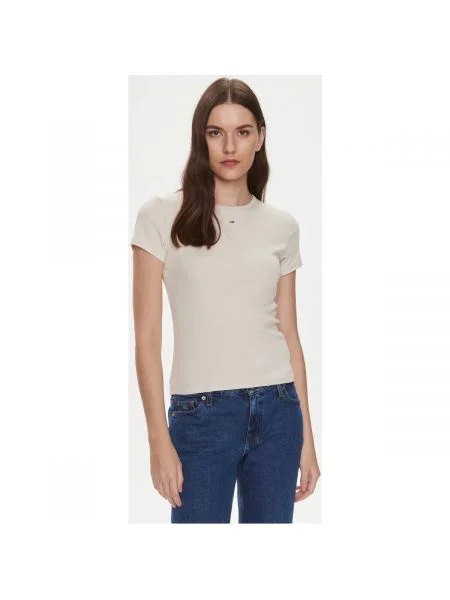 Tommy Jeans Póló bézs