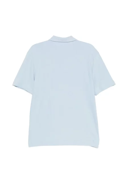 Kratak polo Lacoste pokrpan plava