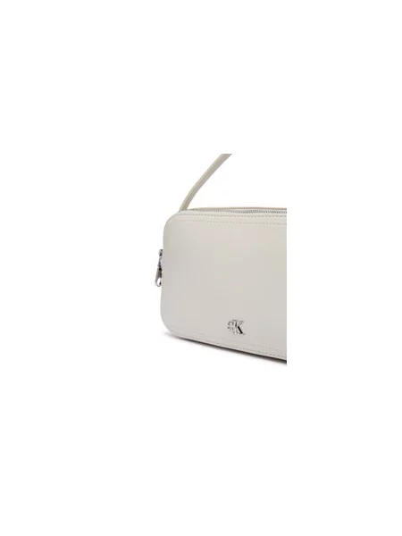 Calvin Klein Kabelka Ck Hardware Camera Bag Svetlo béžová biela