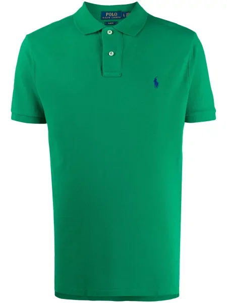 Polo Polo Ralph Lauren cu broderie portocaliu