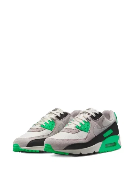 Половин цип маратонки Nike Air Zoom бродирани бяло