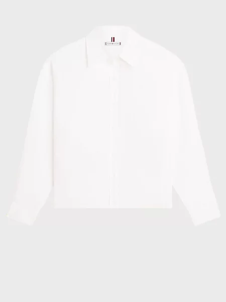 Лляна сорочка Tommy Hilfiger біла