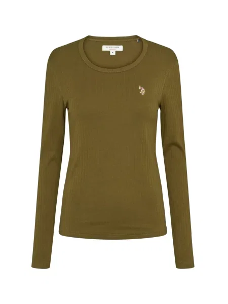 U.S. POLO ASSN. Top olíva