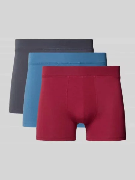 Obcisłe bokserki o kroju slim fit z elastycznym pasem w zestawie 3 szt. Christian Berg Men