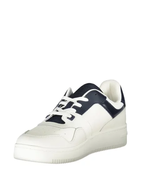Sneakerși Tommy Hilfiger cu autograf alb